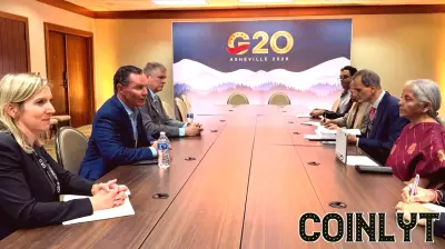 Nirmala Sitharaman in U.S. Asheville city for G-20 finance ministerial meet